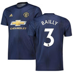 3-Eric Bailly Manchester United 18-19 Third Jersey – Navy