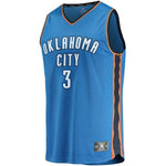 3-Nerlens Noel Oklahoma City Thunder  Jersey - Icon Edition - Blue