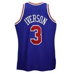 3- Philadelphia 76ers  Allen Iverson '96-'97 Hardwood Classics 50 Year Anniversary Throwback Premium Jersey