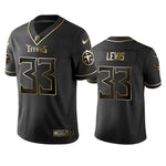 Tennessee Titans Dion Lewis Black Golden Edition 2019 Vapor Untouchable Limited Jersey