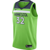 32-Karl-Anthony Towns Minnesota Timberwolves Swingman Jersey - Statement Edition – Green
