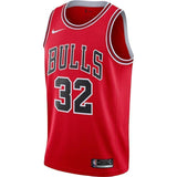 32-Kris Dunn Chicago Bulls  Swingman Jersey - Icon Edition – Red