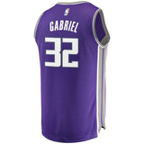 32-Wenyen Gabriel Sacramento Kings  Jersey - Icon Edition - Purple