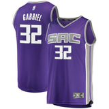 32-Wenyen Gabriel Sacramento Kings  Jersey - Icon Edition - Purple