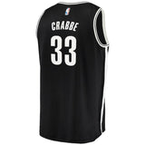 33-Allen Crabbe Brooklyn Nets Jersey - Icon Edition – Black
