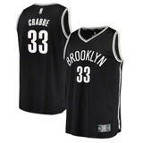 33-Allen Crabbe Brooklyn Nets Jersey - Icon Edition – Black