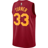 33-Myles Turner Indiana Pacers Hardwood Classics Swingman Jersey – Red
