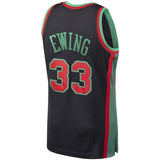 33-Patrick Ewing New York Knicks Hardwood Classics Christmas Swingan Collection Jersey – Black