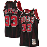 33-Scottie Pippen Chicago Bulls  Hardwood Classics  - Black