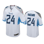 Tennessee Titans #24 Kenny Vaccaro White Game Jersey