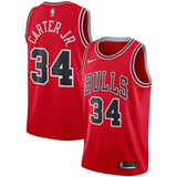 34-Chicago Bulls Wendell Carter Jr.  Men's Swingman Team Jersey - Red