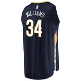 34-Kenrich Williams New Orleans Pelicans Jersey - Icon Edition - Navy