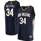 34-Kenrich Williams New Orleans Pelicans Jersey - Icon Edition - Navy