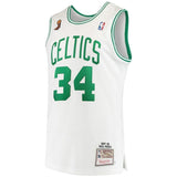 34-Paul Pierce Boston Celtics  Hardwood Classics  - White