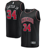 34-Wendell Carter Jr. Chicago Bulls  Jersey – Black