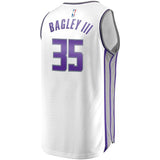 35-Marvin Bagley III Sacramento Kings Jersey - Association Edition – White
