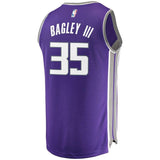 35-Marvin Bagley III Sacramento Kings  Jersey - Icon Edition - Purple