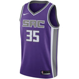 35-Sacramento Kings Marvin Bagley III Men's Swingman Jersey - Purple