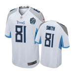 Tennessee Titans #81 Jonnu Smith White Nike 20th Anniversary Game Jersey