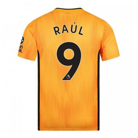 Wolverhampton 9-RAUL Home Soccer Jersey 2019-20