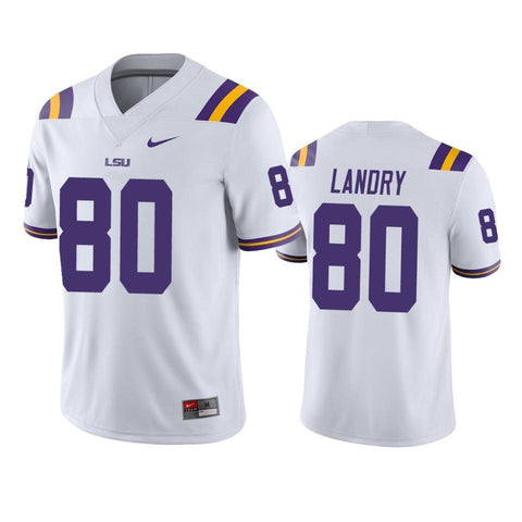 LSU Tigers Jarvis Landry White College Football Jersey
