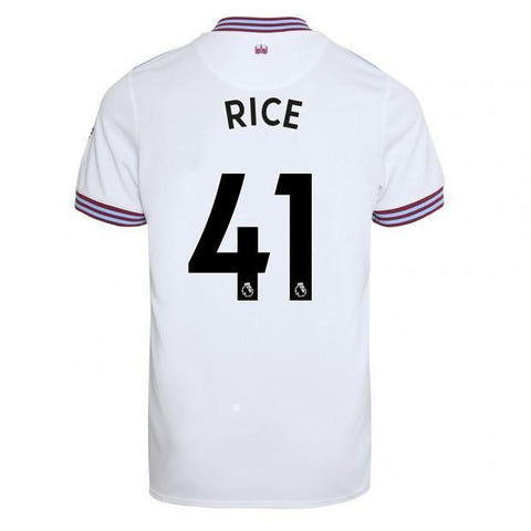 RICE 41 West Ham Away Soccer Jersey 2019-20