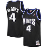 4-Chris Webber Sacramento Kings 1998-99 Hardwood Classics  - Black