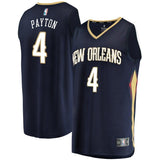 4-Elfrid Payton New Orleans Pelicans  Jersey - Icon Edition - Navy