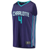 4-Marcus Paige Charlotte Hornets Jersey - Statement Edition - Purple