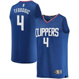 4-Milos Teodosic LA Clippers  Jersey - Icon Edition – Royal