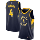 4-Victor Oladipo Indiana Pacers Swingman Jersey - Icon Edition – Navy