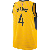 4-Victor Oladipo Indiana Pacers Swingman Jersey - Statement Edition – Gold