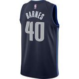 40-Harrison Barnes Dallas Mavericks Swingman Jersey - Statement Edition – Navy