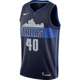40-Harrison Barnes Dallas Mavericks Swingman Jersey - Statement Edition – Navy