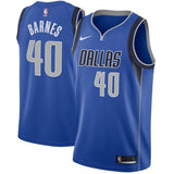 40-Harrison Barnes Dallas Mavericks Swingman Jersey Royal - Icon Edition
