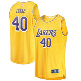 40-Ivica Zubac Los Angeles Lakers Jersey - Icon Edition - Gold