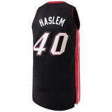 40-Udonis Haslem Miami Heat  - Black