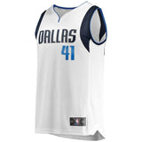 41-Dirk Nowitzki Dallas Mavericks  Jersey White - Association Edition