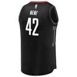 42-Nene Houston Rockets  Jersey Black - Statement Edition