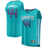 44-Frank Kaminsky Charlotte Hornets Jersey Teal - Icon Edition