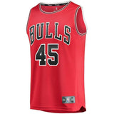 45-Denzel Valentine Chicago Bulls  Jersey Red - Icon Edition