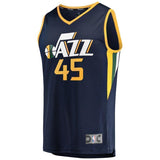 45-Donovan Mitchell Utah Jazz  Jersey Navy - Icon Edition