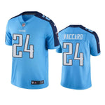 Tennessee Titans #24 Men's Light Blue Kenny Vaccaro Color Rush Limited Jersey