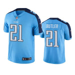 Tennessee Titans #21 Men's Light Blue Malcolm Butler Color Rush Limited Jersey