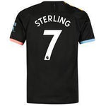 Sterling 7 Manchester City Away Soccer Jersey 2019-20