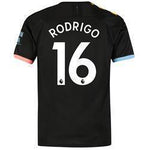 Rodrigo 16 Manchester City Away Soccer Jersey 2019-20