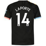 Laporte 14 Manchester City Away Soccer Jersey 2019-20