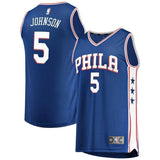 5-Amir Johnson Philadelphia 76ers Jersey - Icon Edition – Royal