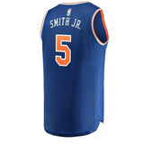 5-Dennis Smith Jr New York Knicks  Jersey - Icon Edition - Royal