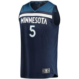 5-Gorgui Dieng Minnesota Timberwolves Jersey Green - Icon Edition – Navy